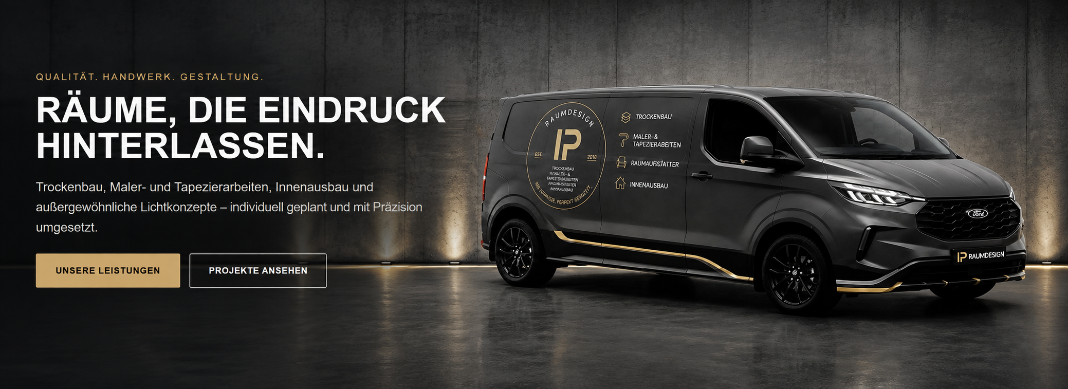 IP Raumdesign – Räume, die Eindruck hinterlassen